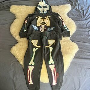 Mini Boden Skeleton Jogger Set